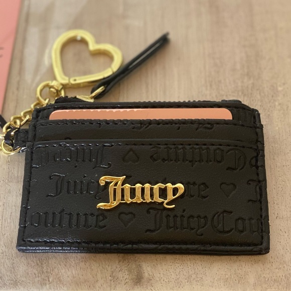 Juicy Couture Card Case Keychain - Picture 1 of 6